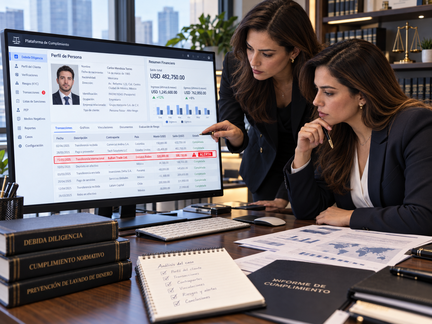 El perfil transaccional como instrumento de administración de riesgos