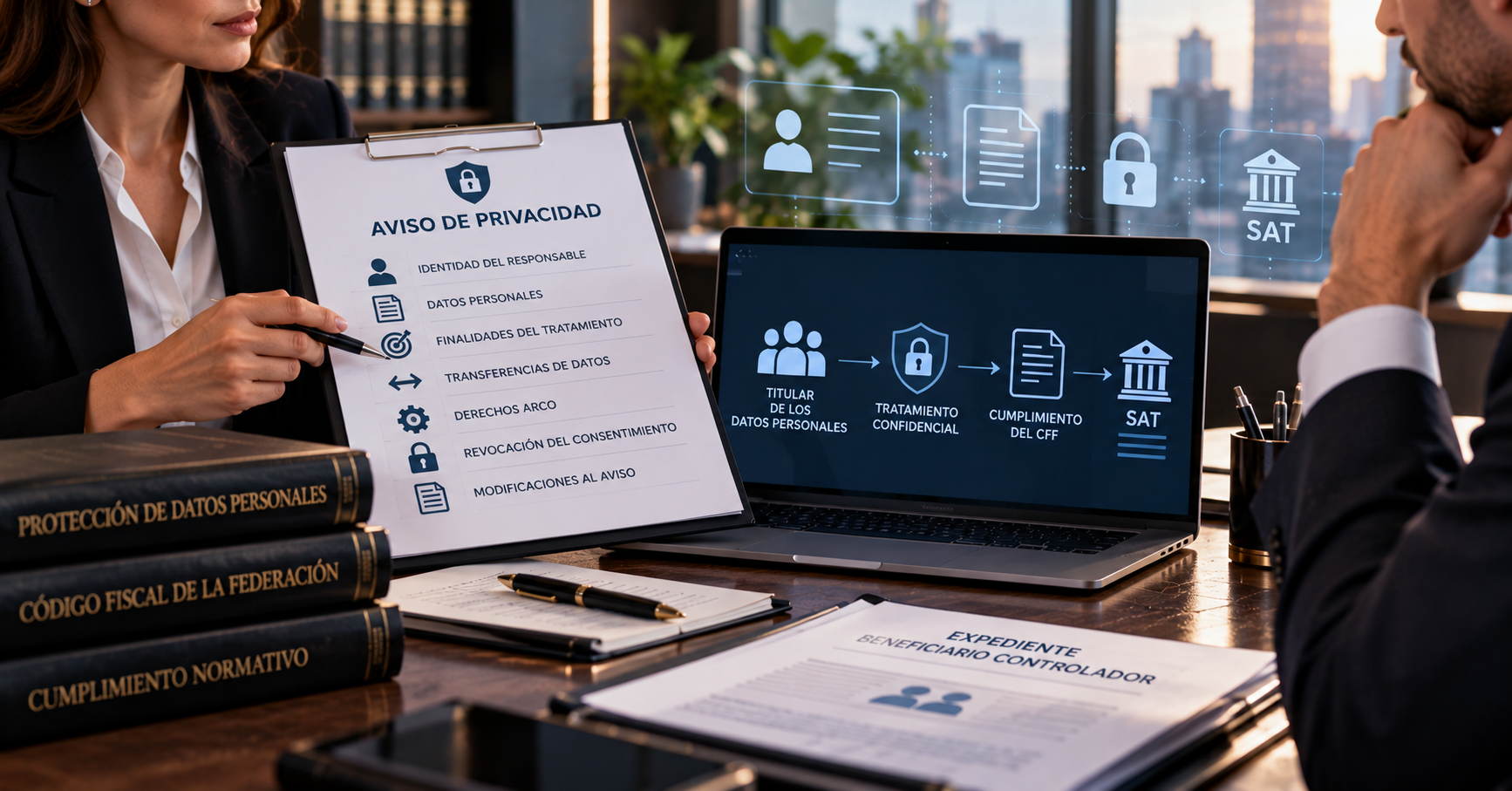 Los datos personales en el beneficiario controlador