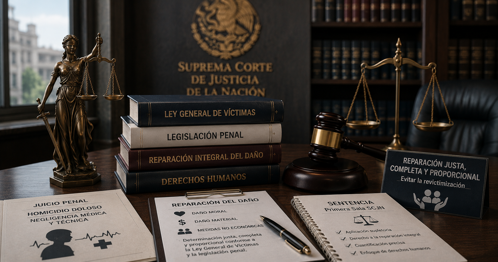 Integración de la Ley General de Víctimas para la reparación integral