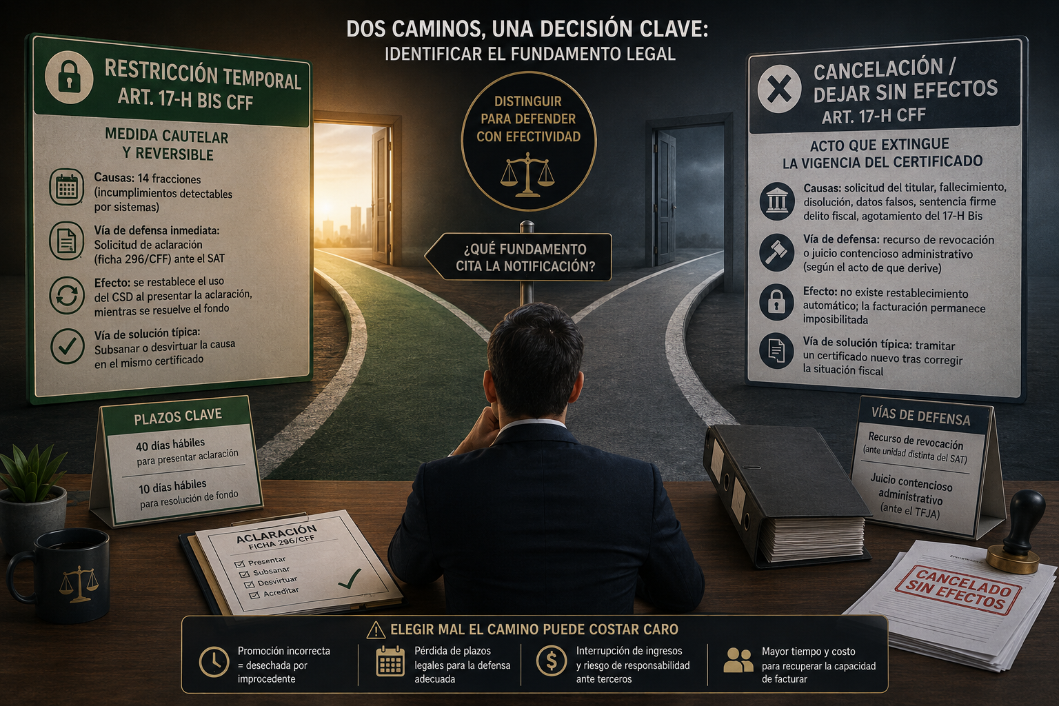 Restricción Temporal vs. Cancelación Definitiva del CSD
