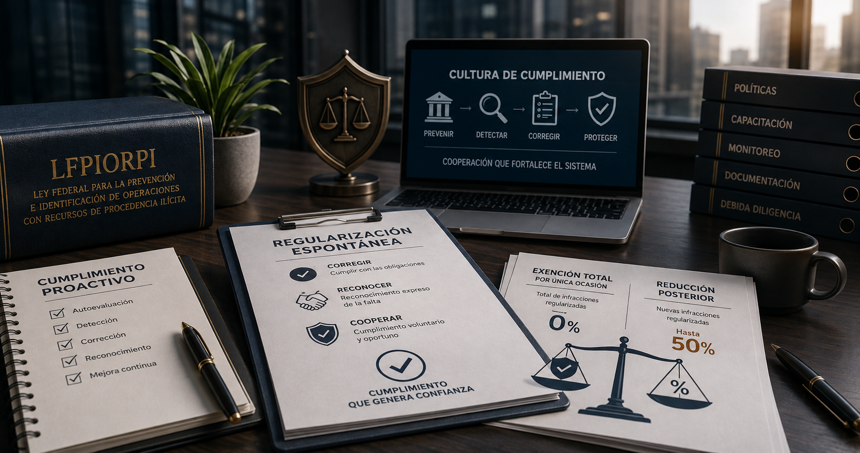 ¿Cumplimiento espontáneo en actividades vulnerables?