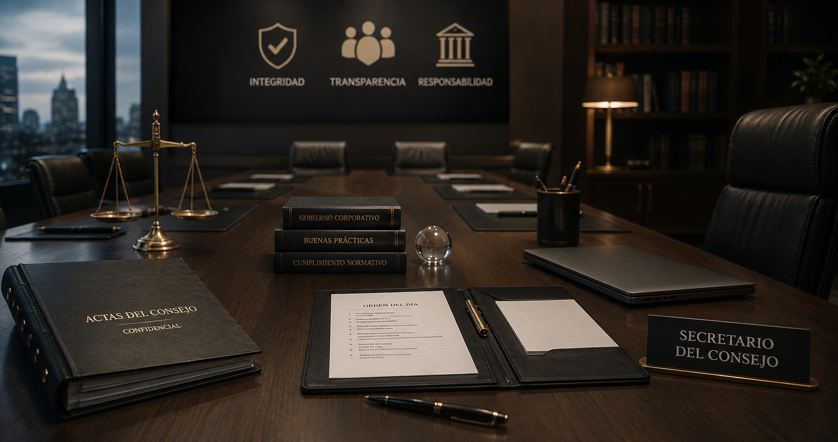 El Secretario del Consejo de Administración