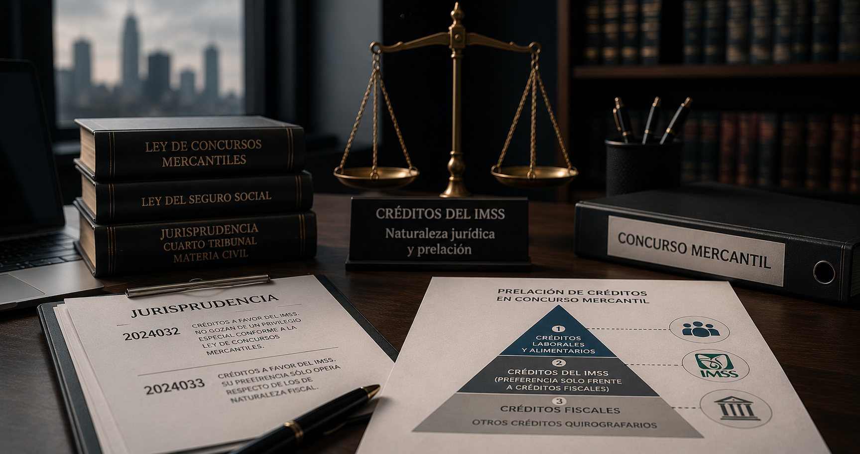 Créditos del IMSS en concursos mercantiles: delimitación de su preferencia legal