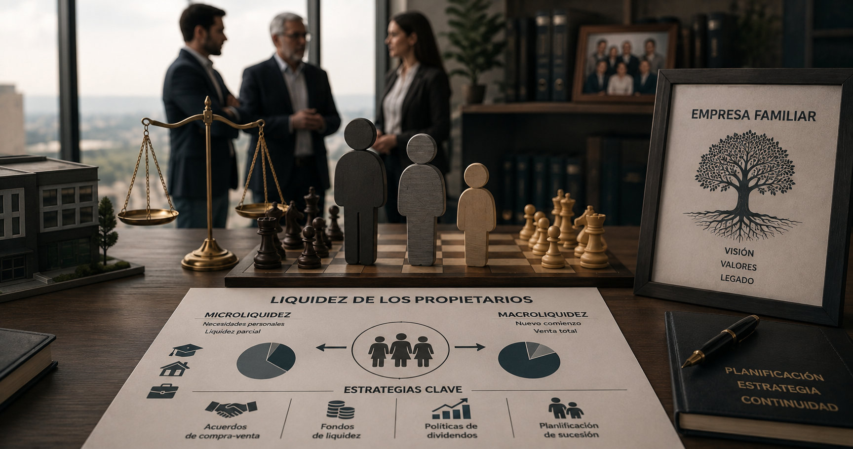 La liquidez para los propietarios durante la sucesión en una empresa