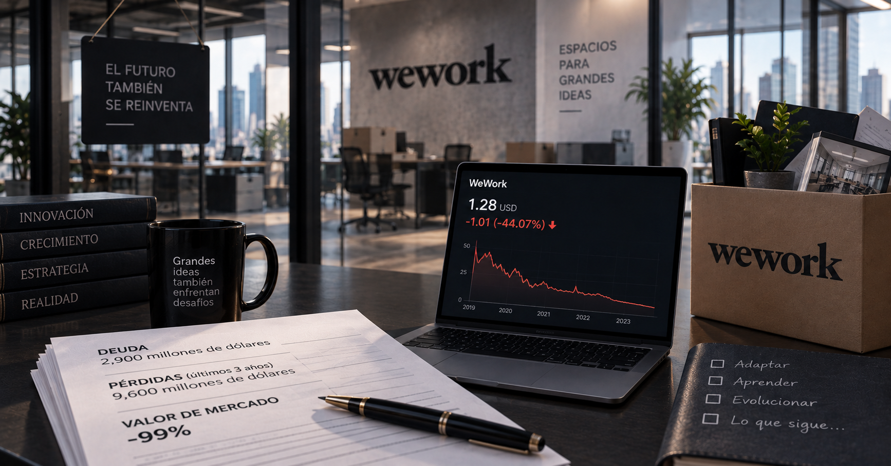 WeWork en riesgo a declararse en quiebra