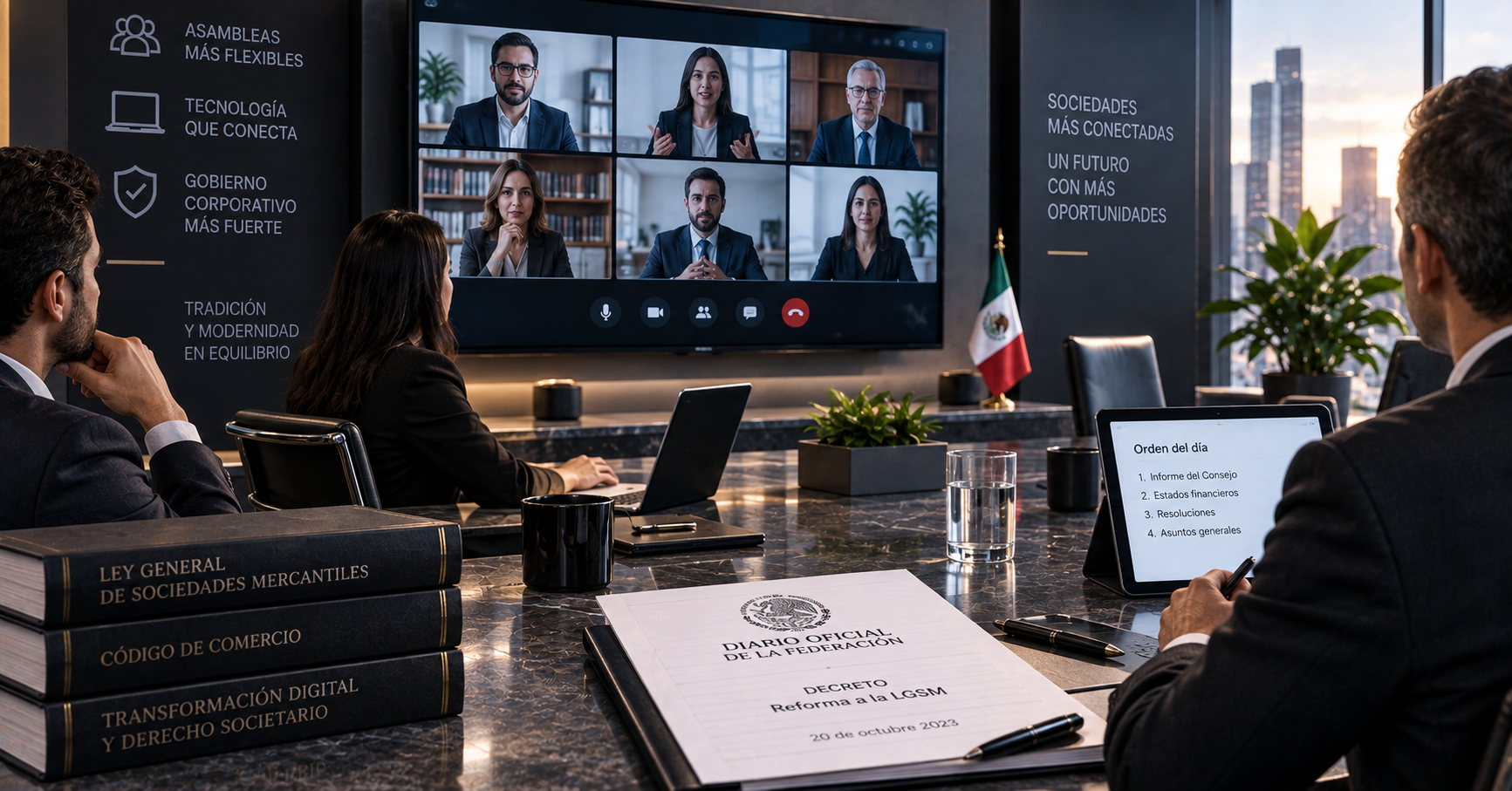 Innovando la celebración de asambleas electrónicas y remotas