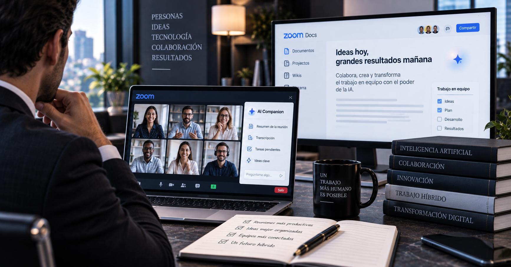 Zoom se reinventa: La IA es el centro de su transformación