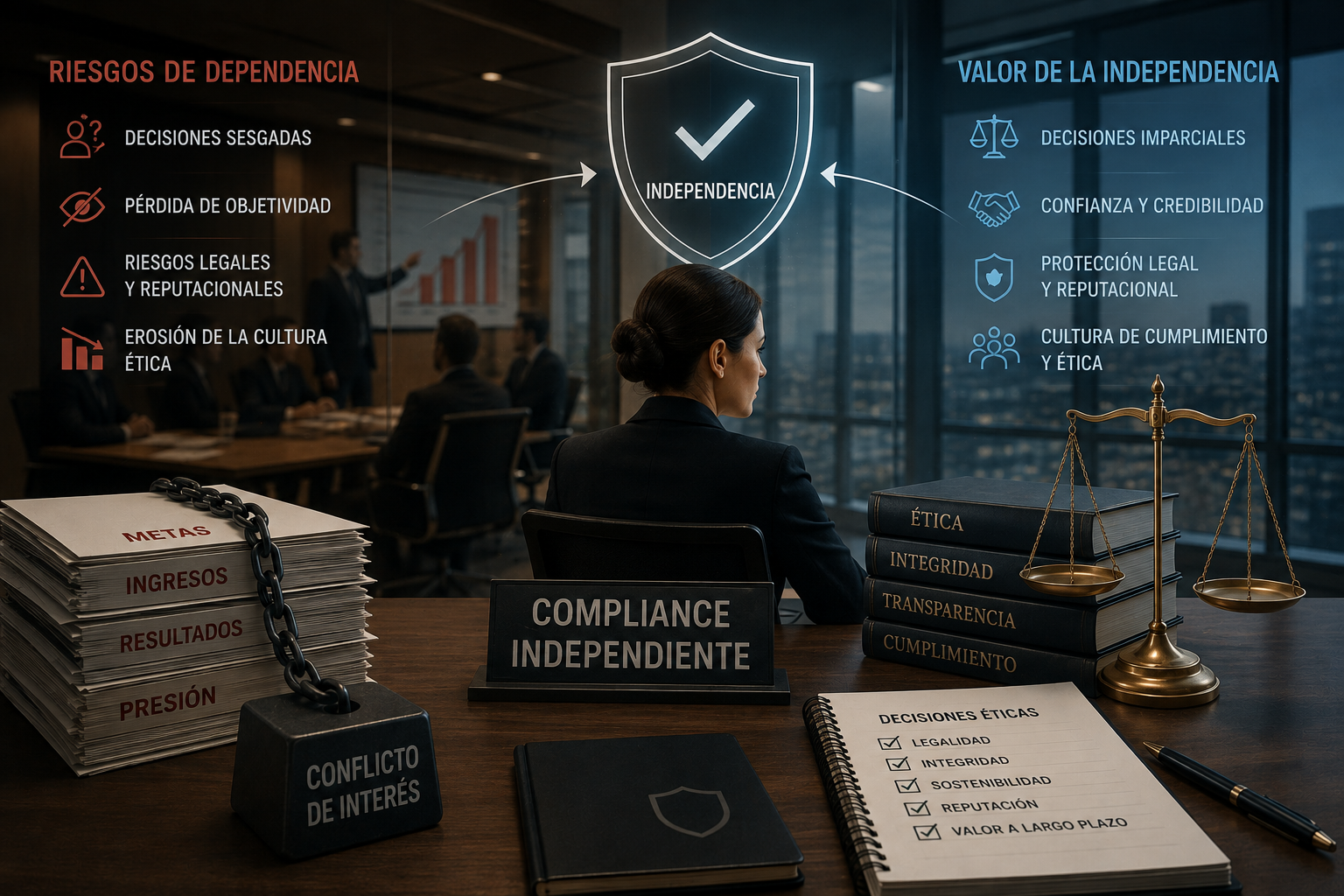 La independencia del Compliance en la gestión empresarial