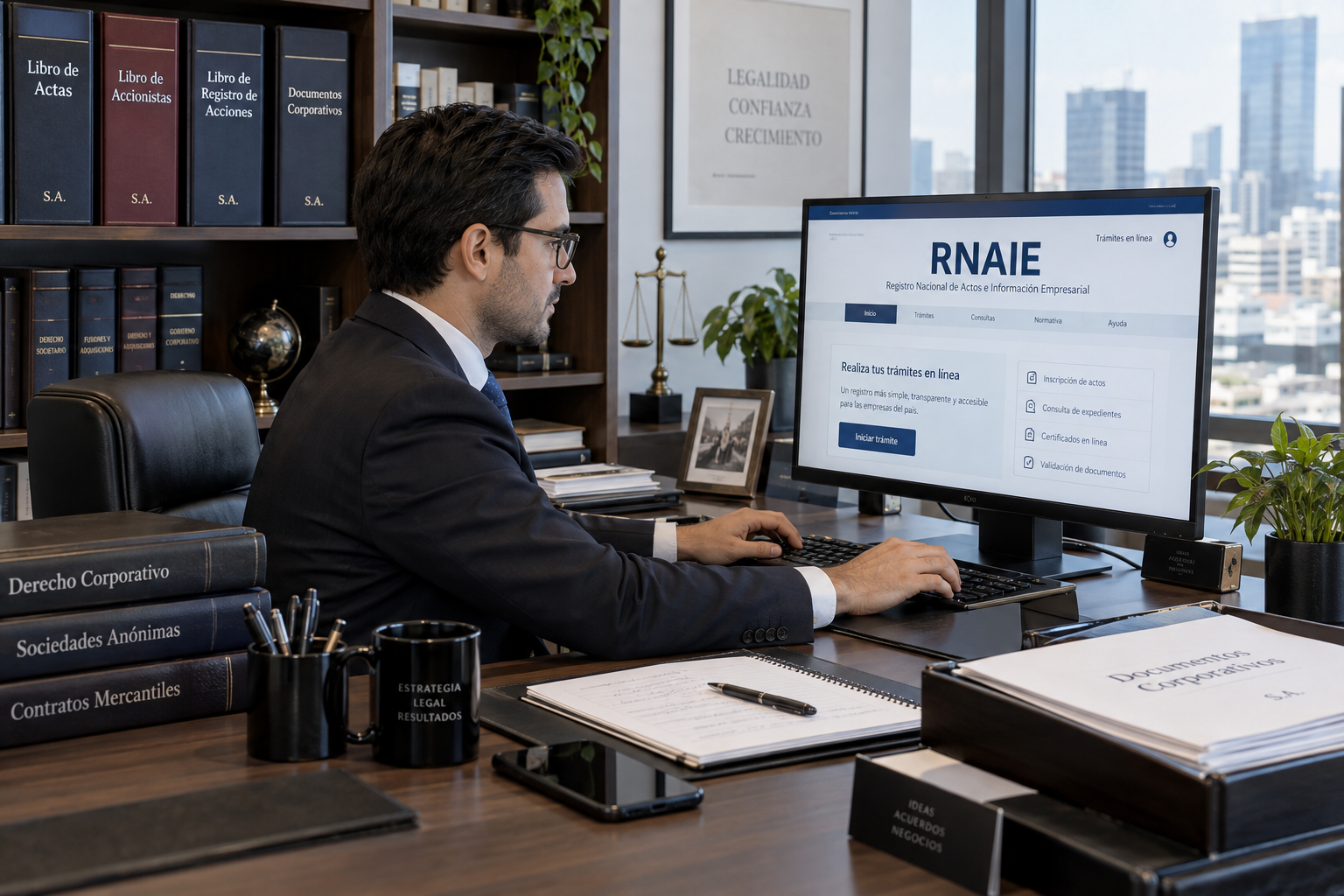 Las obligaciones corporativas frente al RNIE