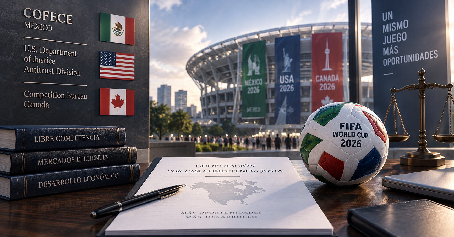 Cofece contra conductas anticompetitivas en el Mundial 2026