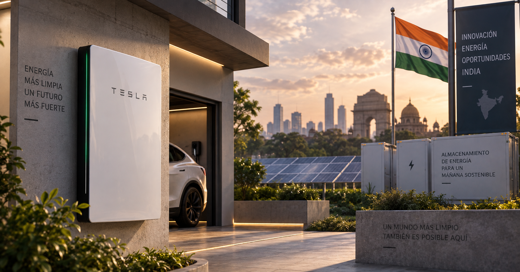 Tesla y la carrera hacia un futuro más limpio en India con Powerwall