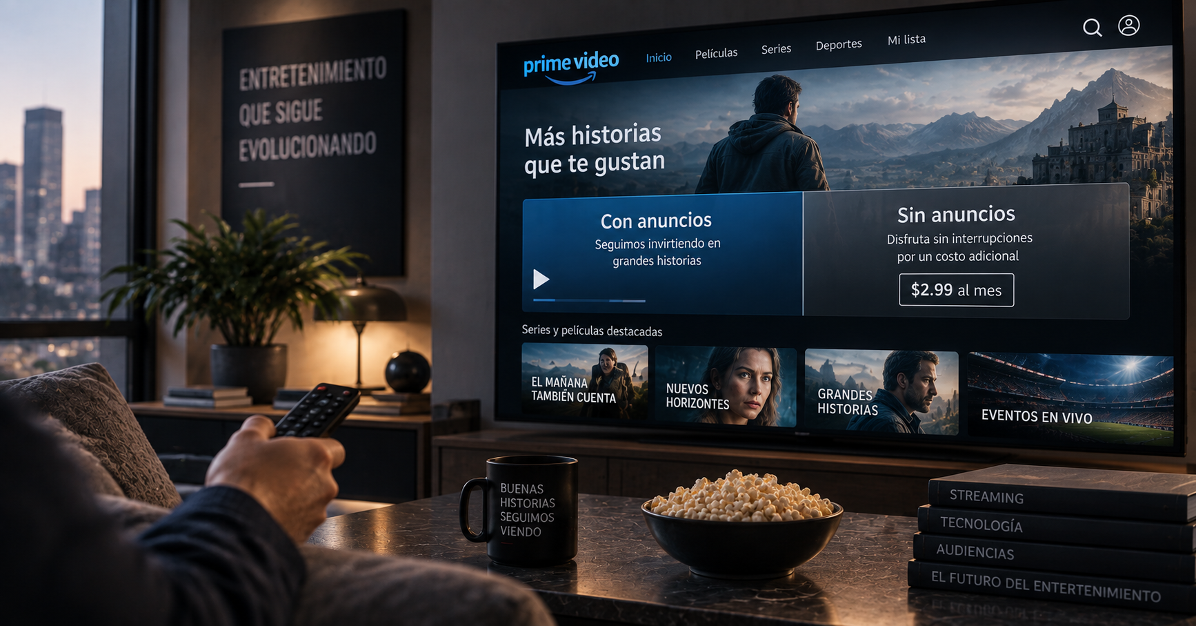 Amazon Prime Video agregará publicidad en 2024