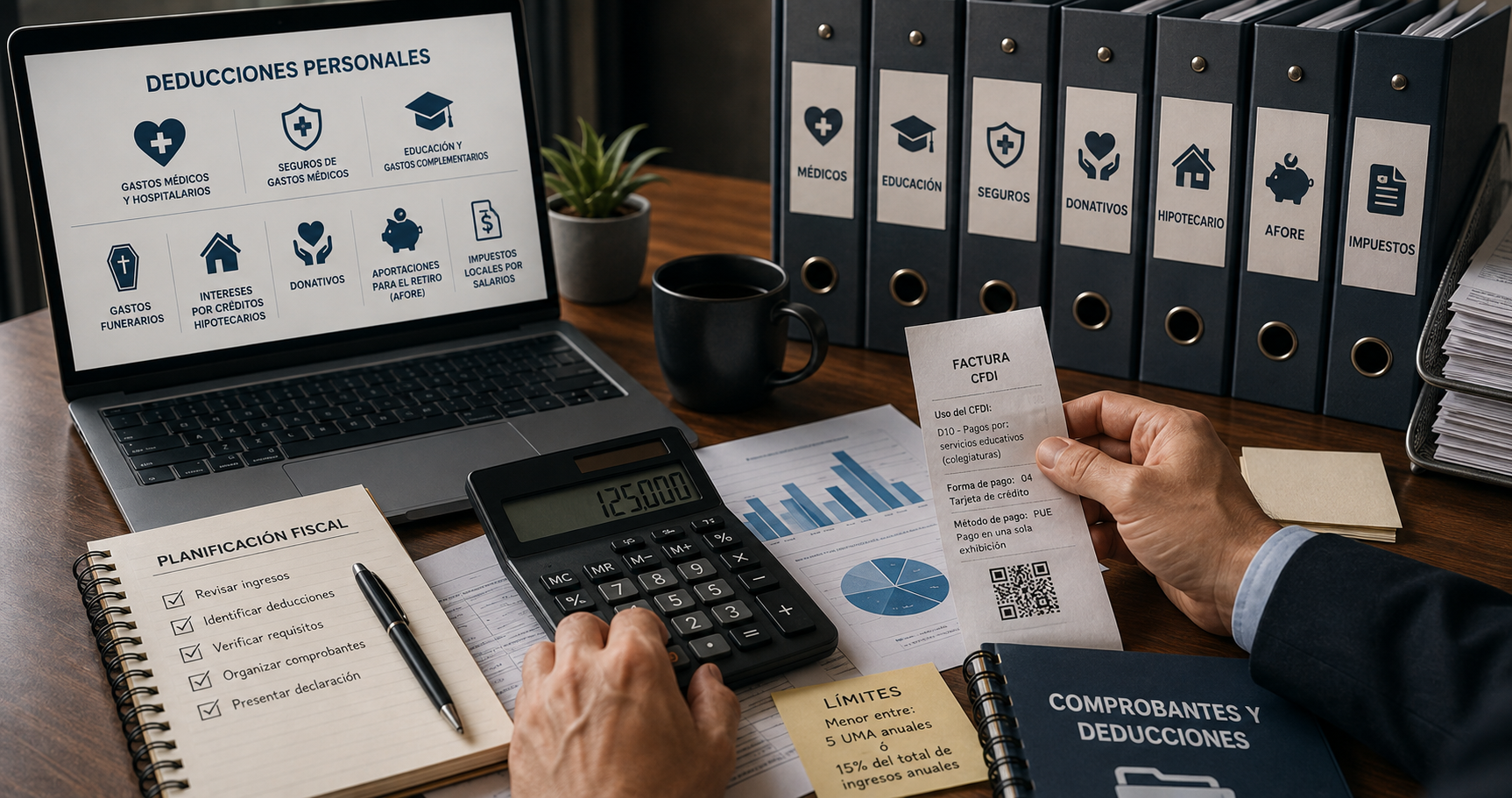 Deducciones personales para la declaración anual de 2023
