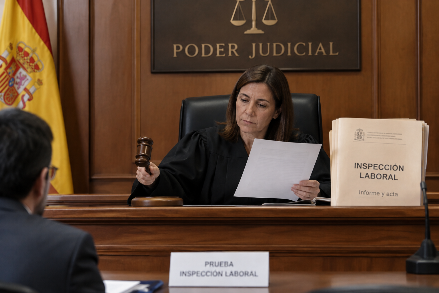 Límites del rigor procesal de la prueba de inspección en materia laboral