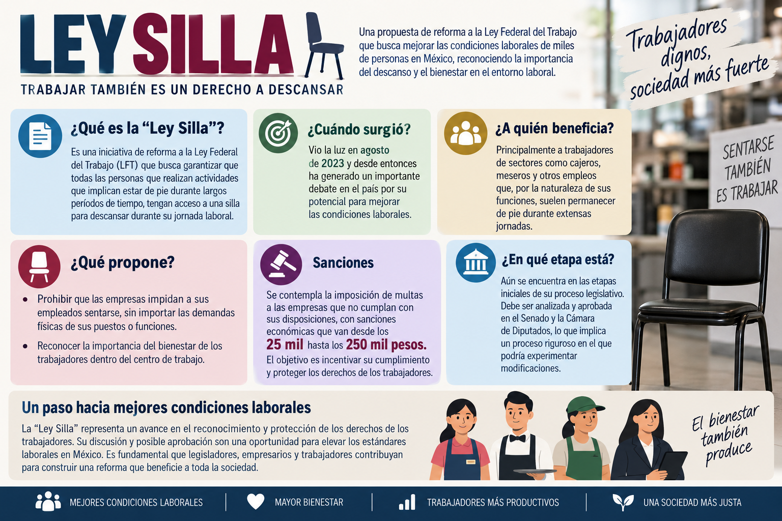 La “Ley Silla” un nuevo debate dentro de la reforma laboral