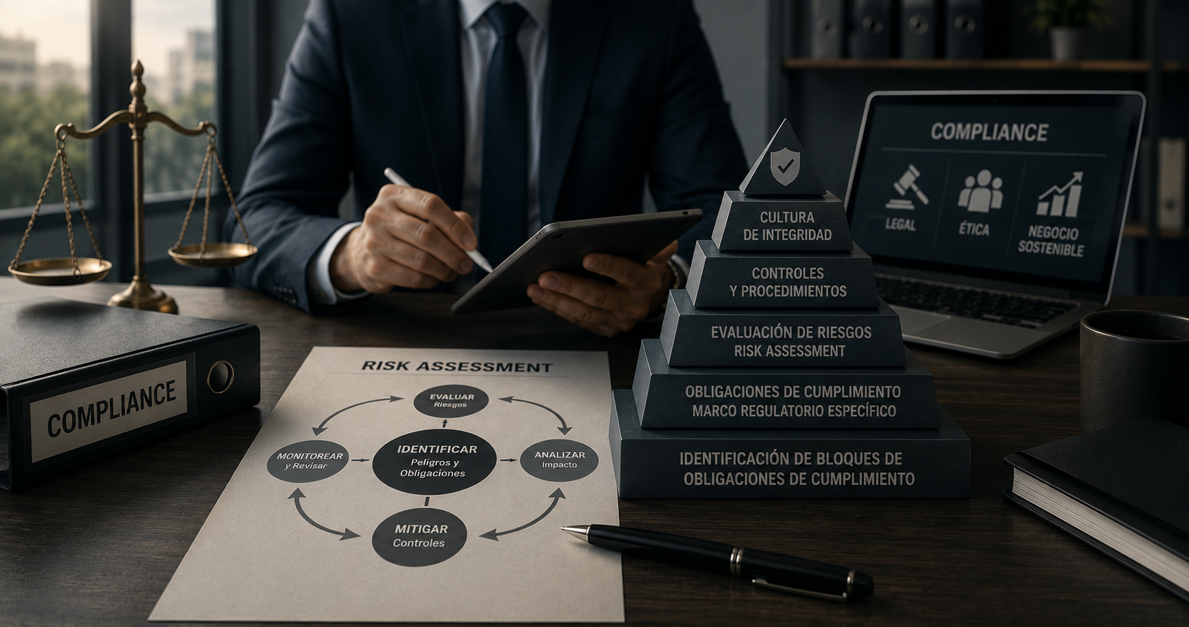 Las etapas de la gestión de riesgos en el Compliance