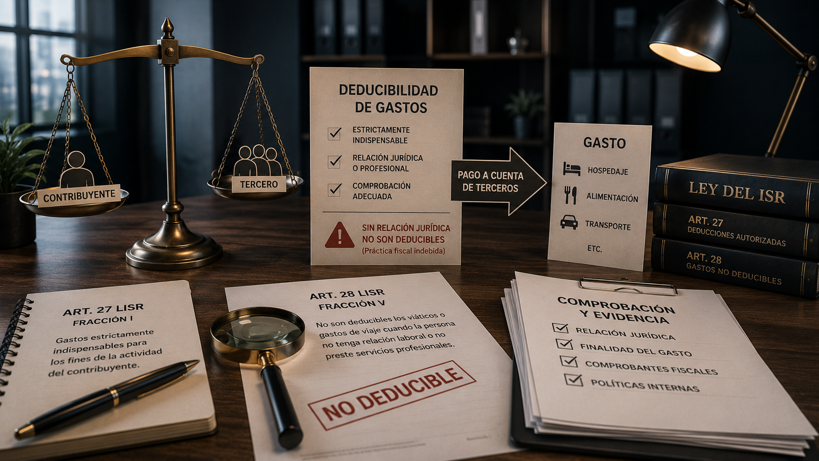 ¿Son deducibles los gastos de viaje pagados por terceros?