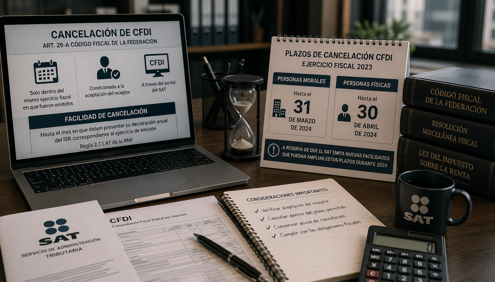 La facilidad para cancelar CFDI de 2023