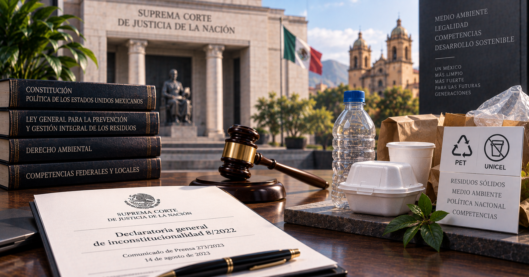 Invalida la SCJN disposiciones de la ley de gestión integral de los residuos sólidos