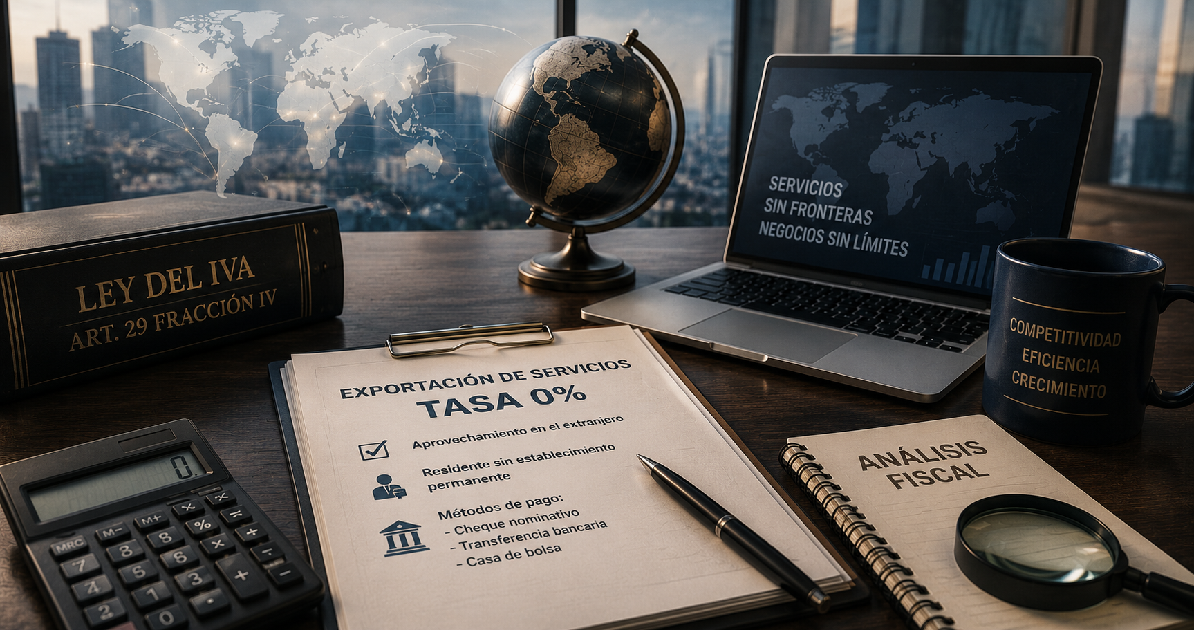 Alcance del concepto de exportación de servicios en IVA