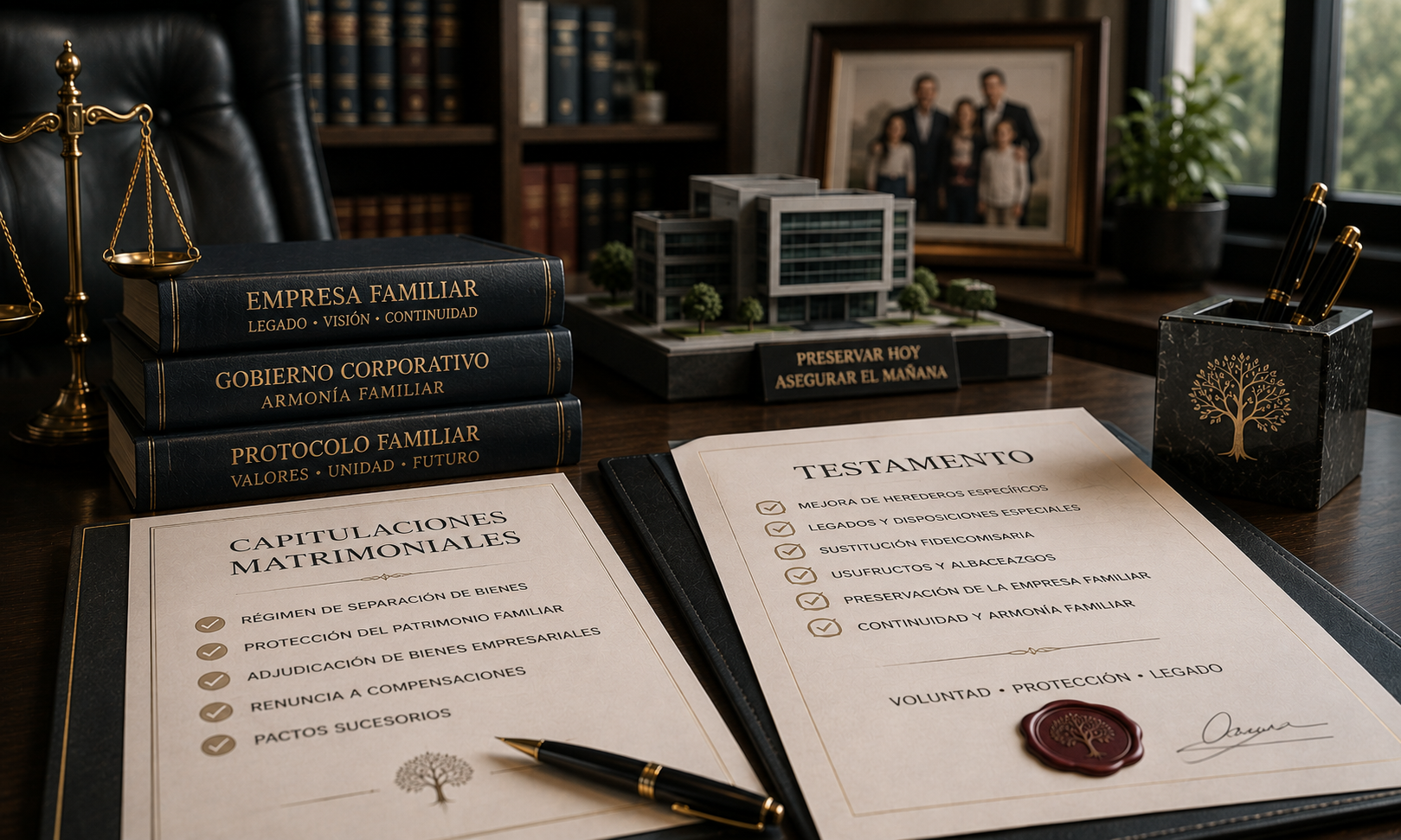 La importancia de las capitulaciones matrimoniales y testamento