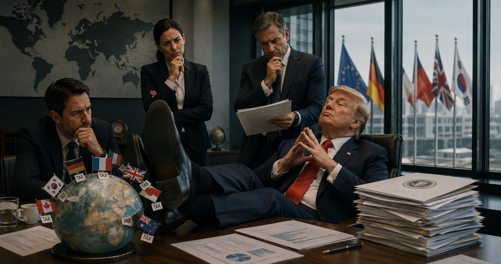 El primer día de Trump reabre el debate sobre el Impuesto Mínimo Global