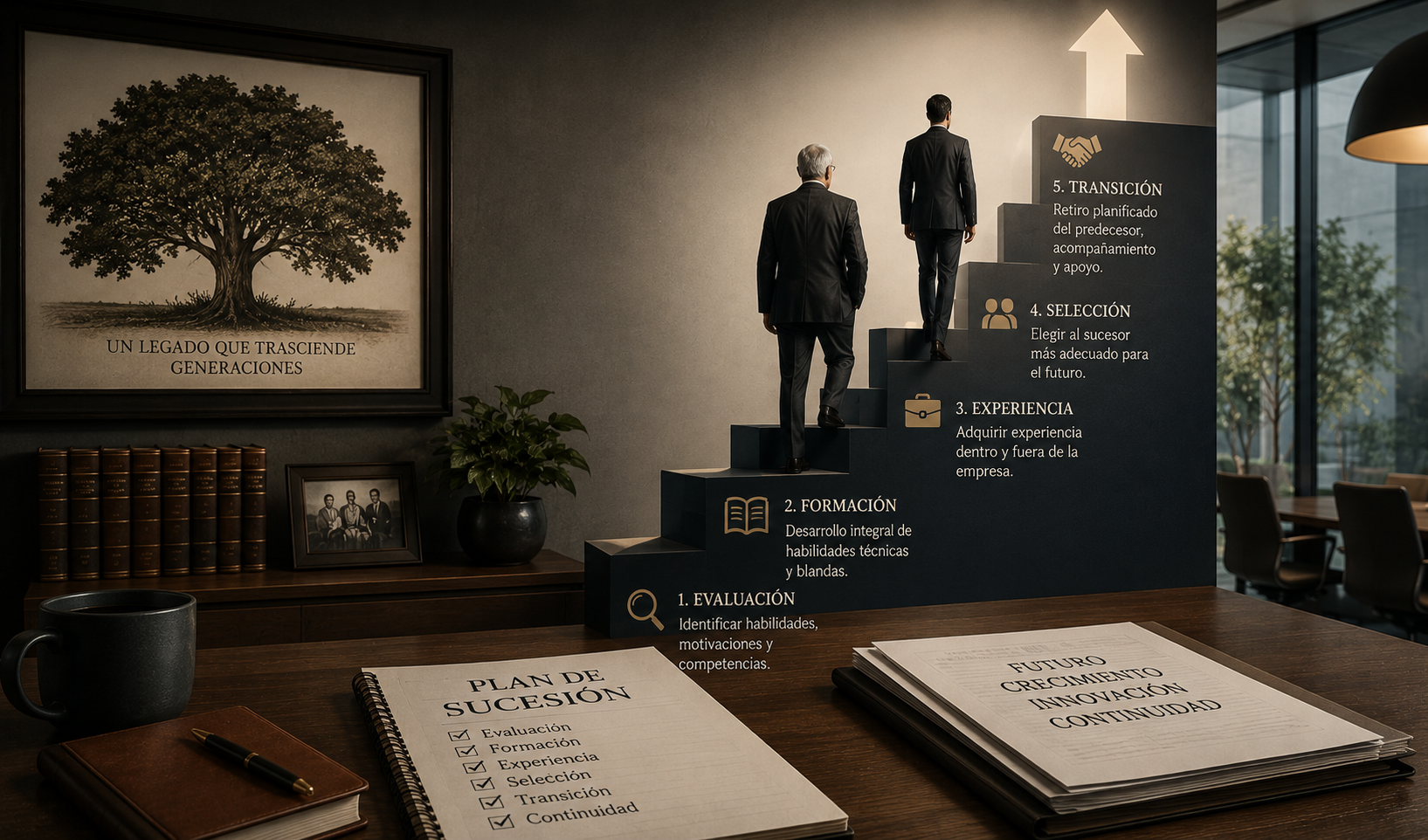 Estrategias para la sucesión en una empresa familiar