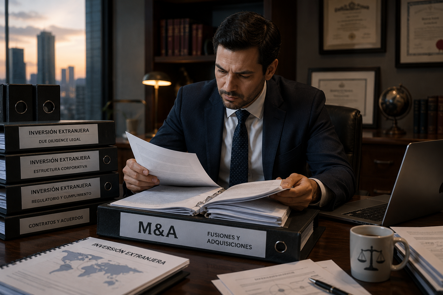 Títulos para abogados de M&A de la LIE