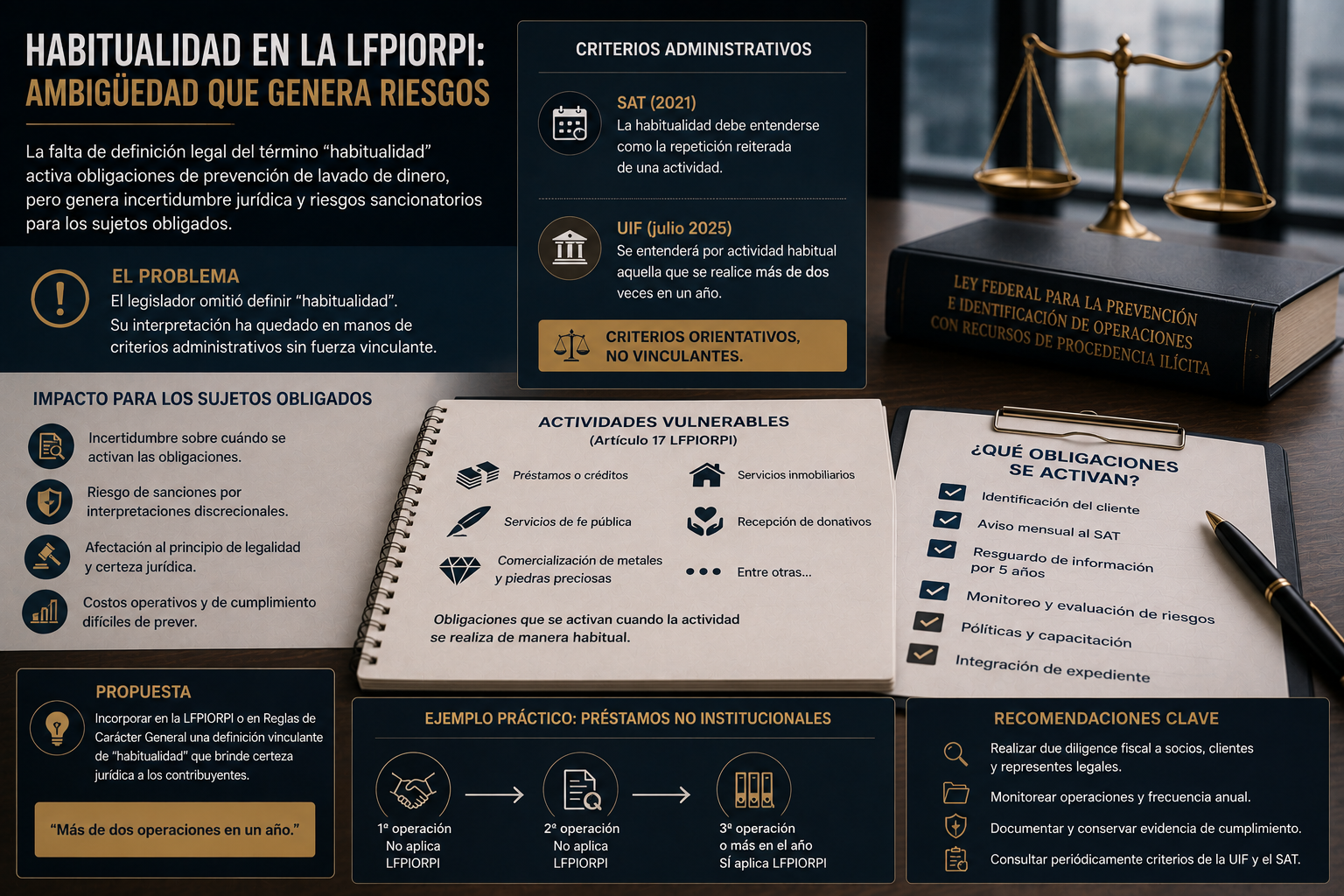 La ambigüedad del concepto de habitualidad en la LFPIORPI