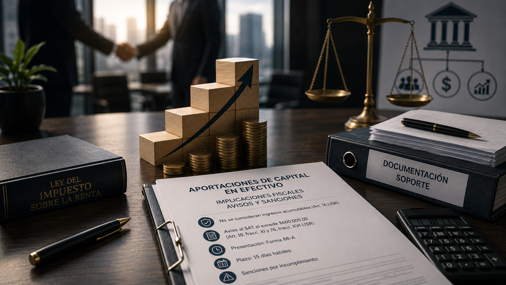Efectos fiscales de las aportaciones de efectivo al capital social