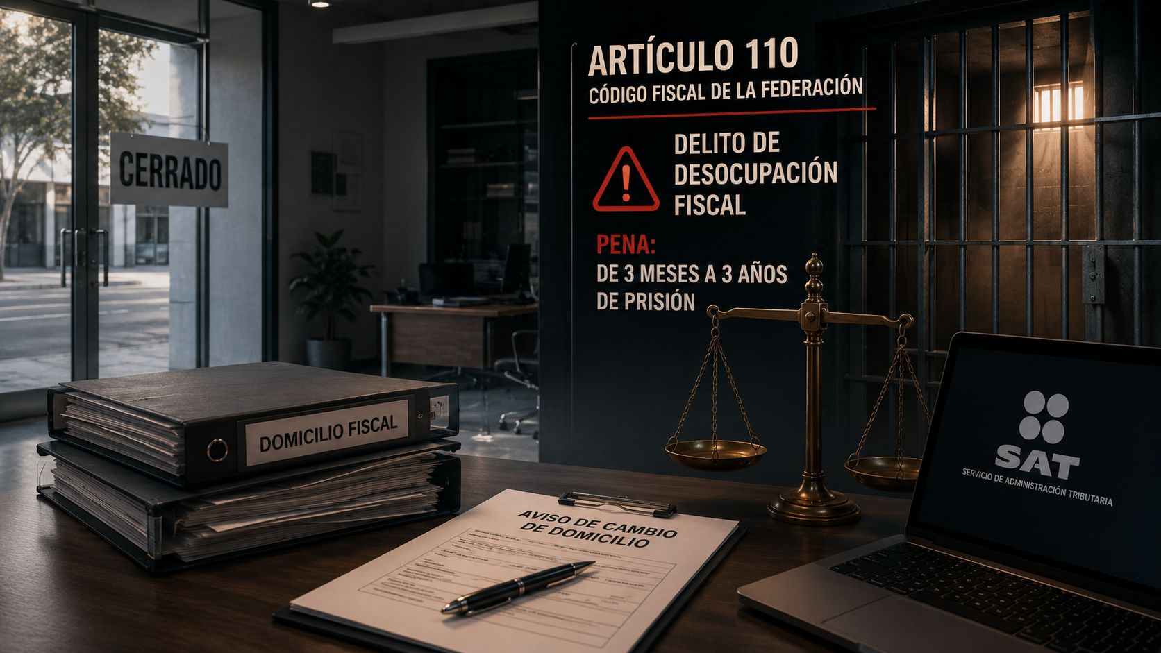 Por qué un descuido con el SAT podría costarte la liberta, lo que todo empresario debe saber hoy.