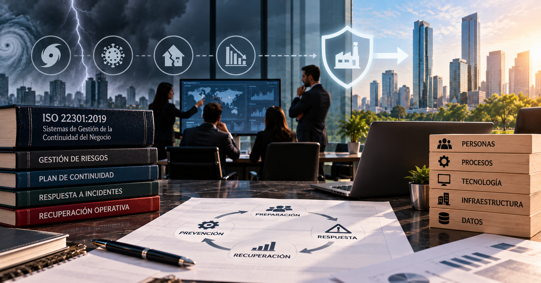 ISO 22301: El camino a la continuidad ante emergencias
