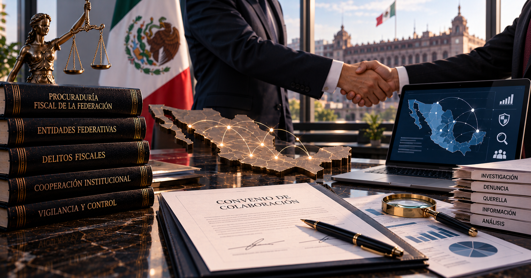 Convenio de colaboración entre la PFF y los Estados