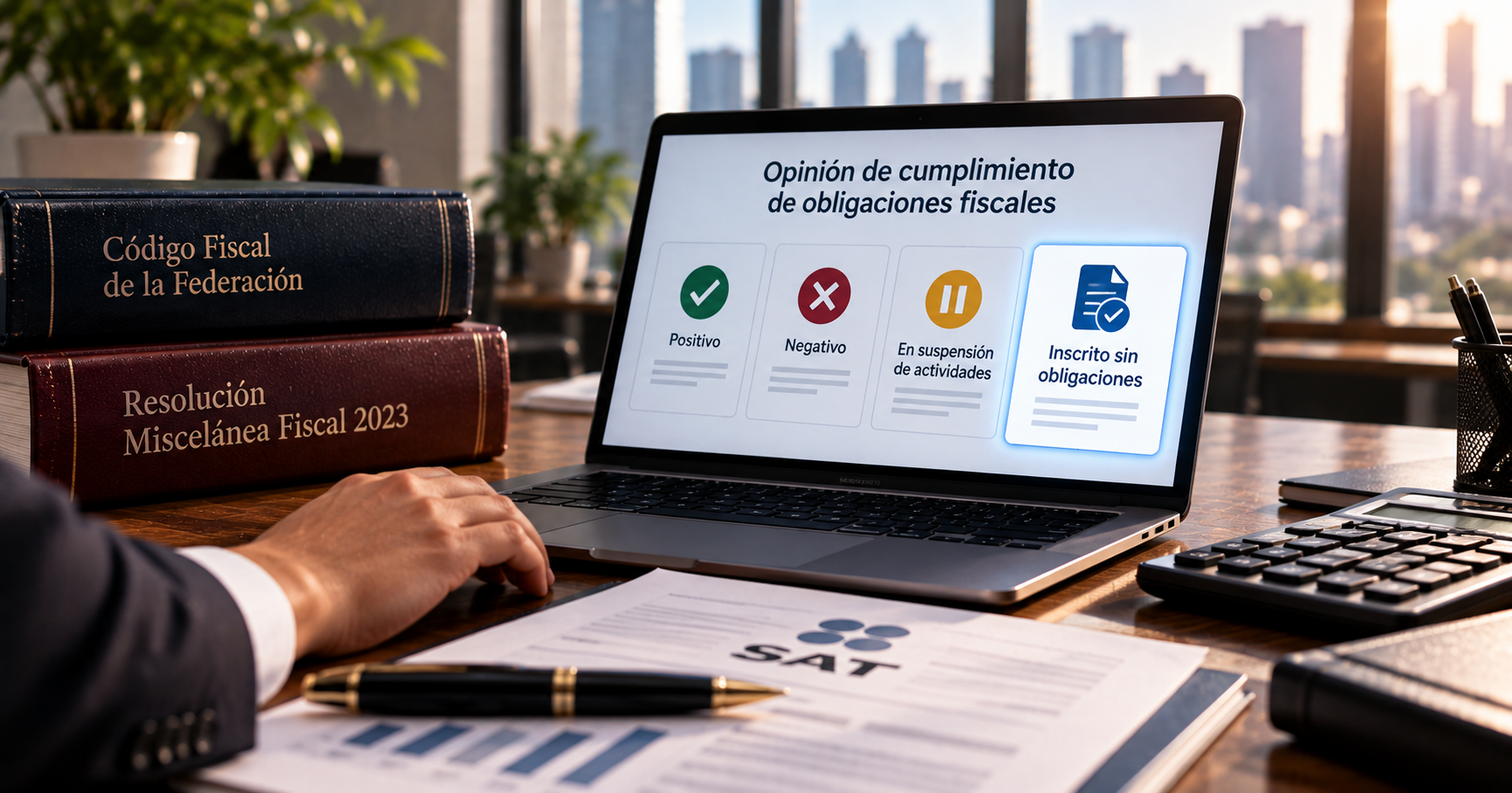 Opinión de cumplimiento para aquellos sin obligaciones