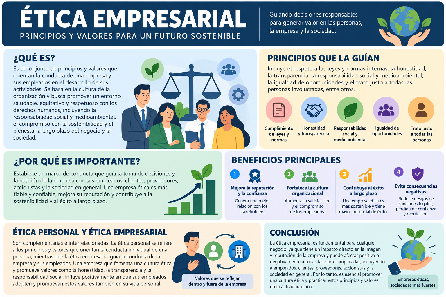 ¿Sabes que es la ética empresarial?