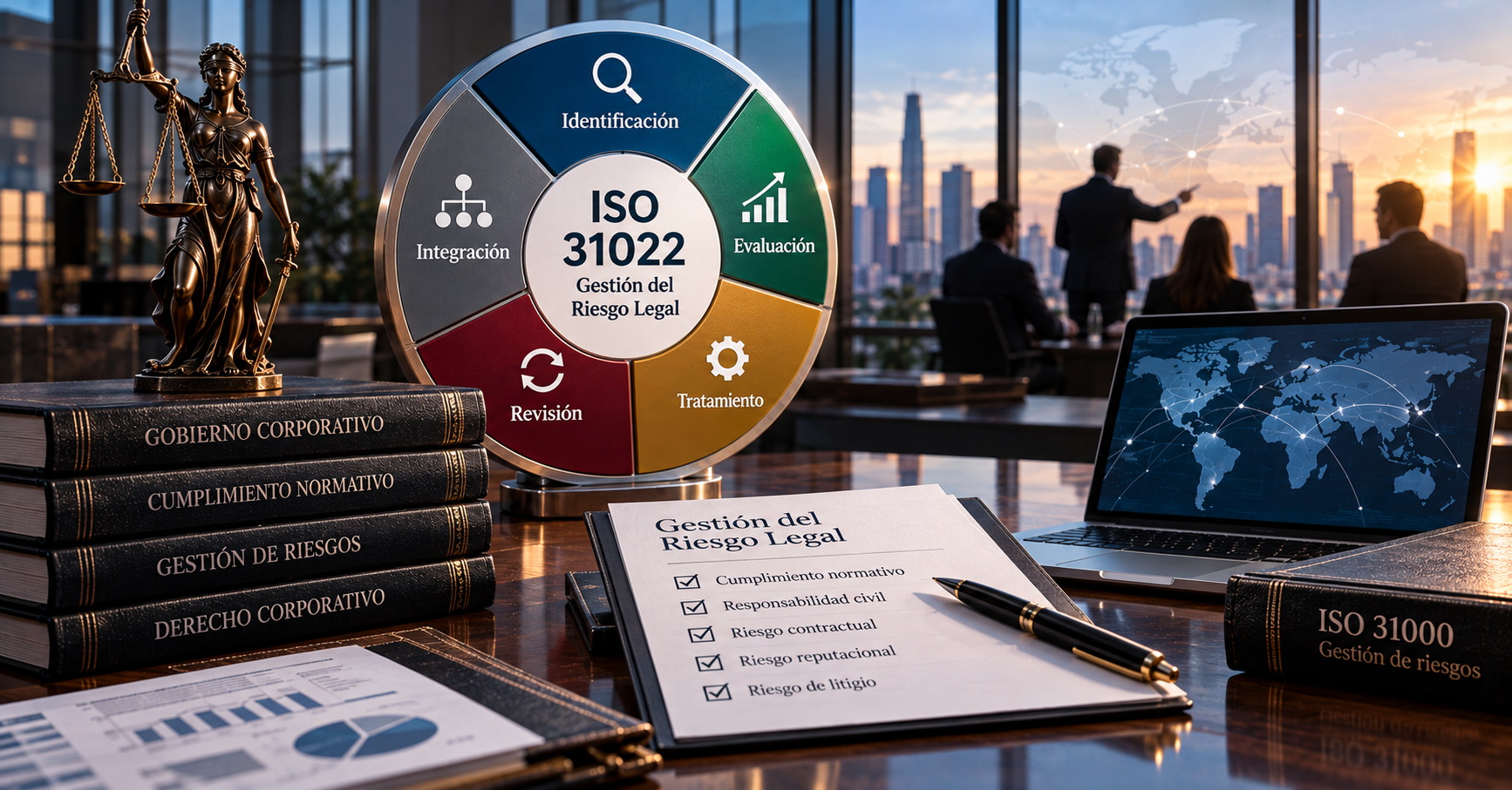 Sin ISO 31022:2020, es complejo gestionar los riesgos legales