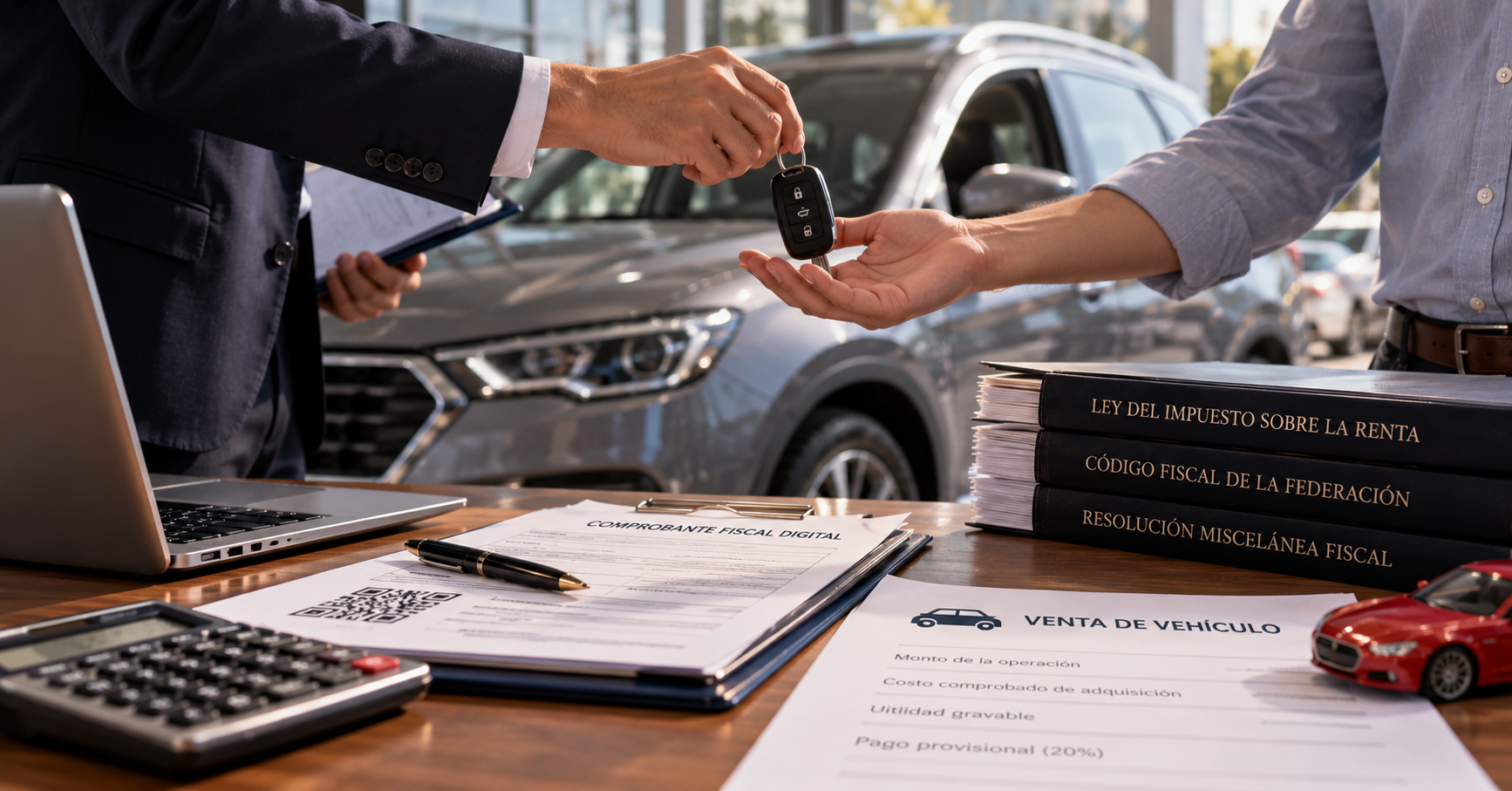 Tratamiento fiscal en la venta de automóviles usados por particulares