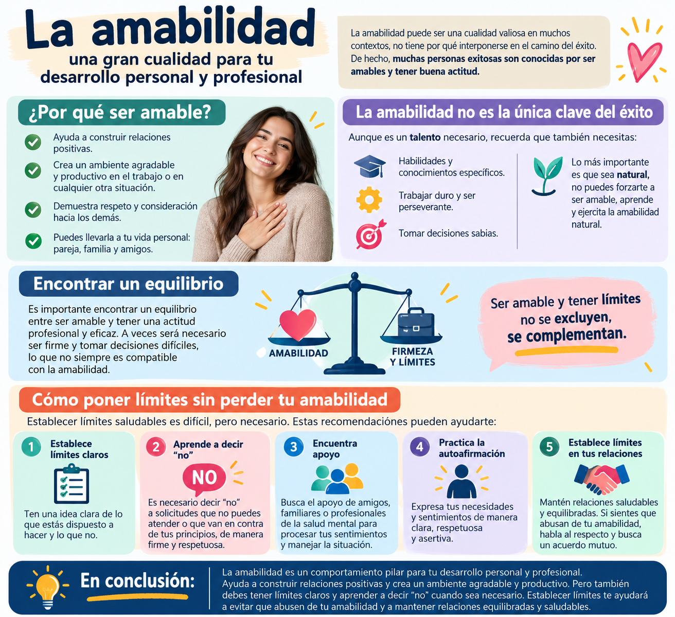 ¿La amabilidad se interpone en el camino del éxito?