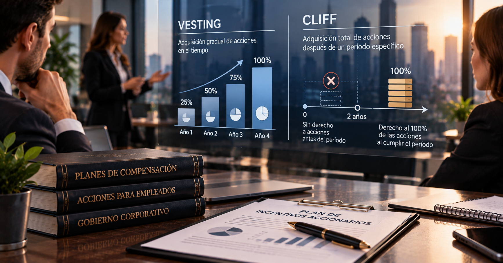 El vesting: los beneficios de la propiedad de acciones para sus colaboradores