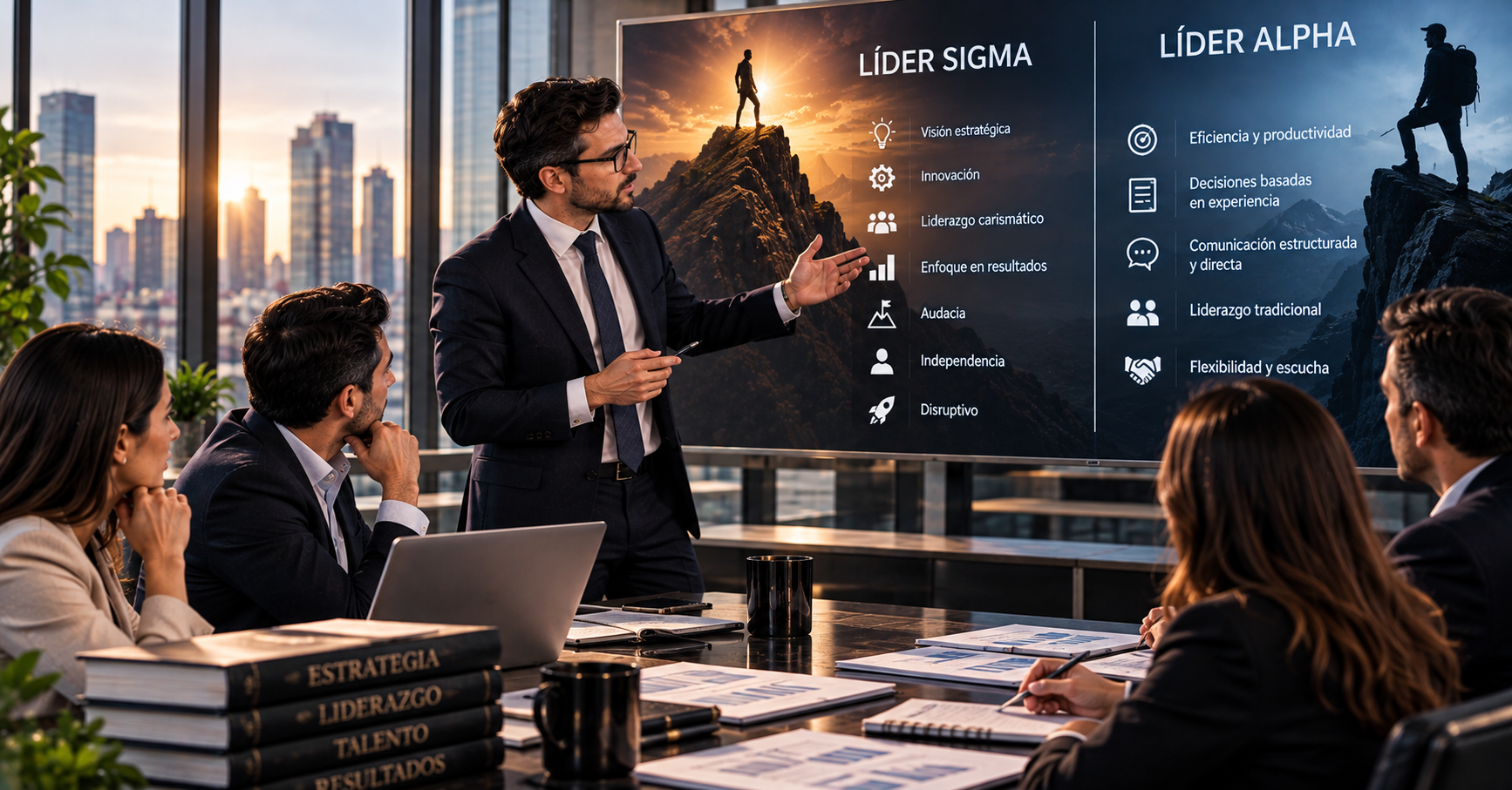 En el Alpha y el Signa, dos tipos de liderazgos